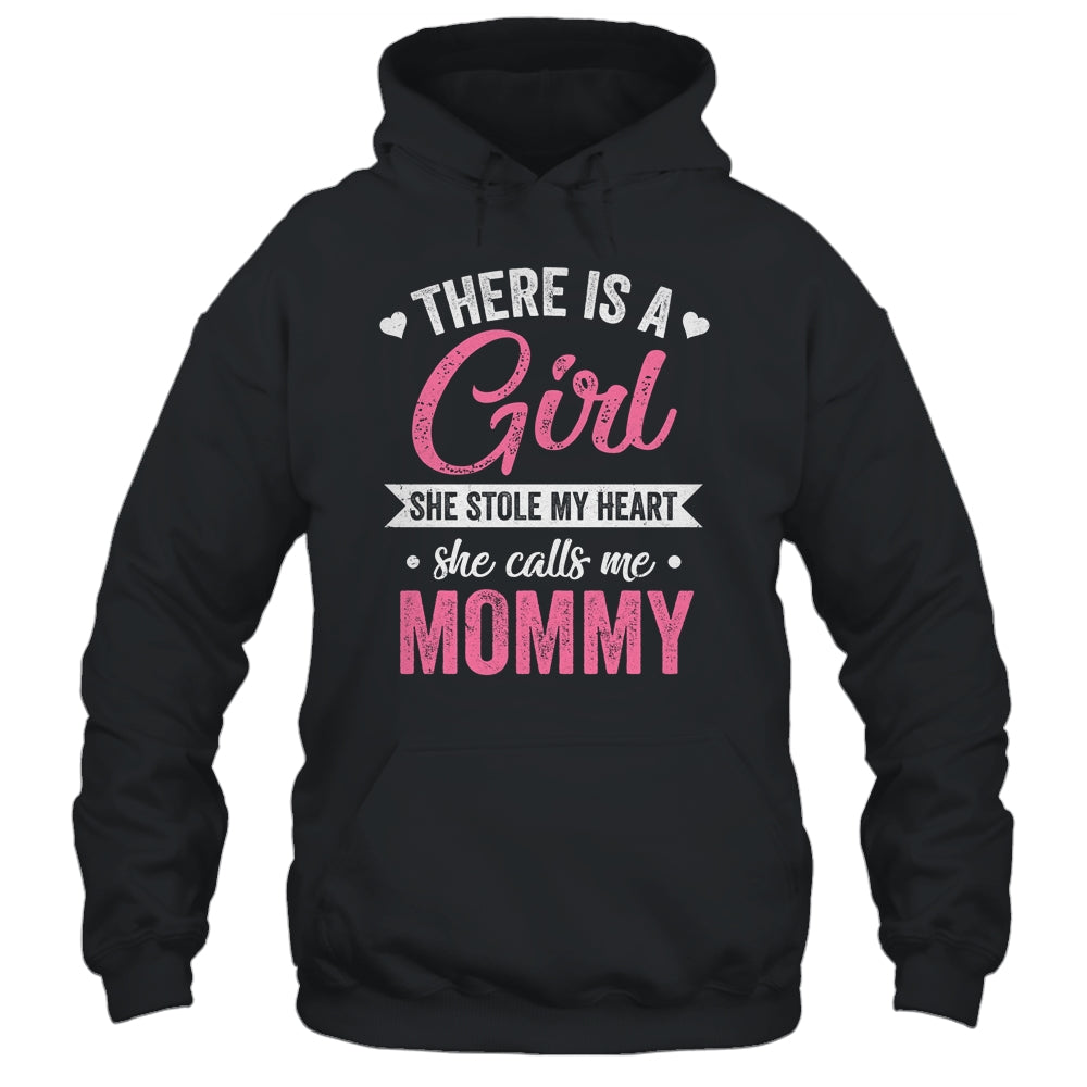 There Is A Girl She Calls Me Mommy Mothers Day Shirt & Tank Top | siriusteestore