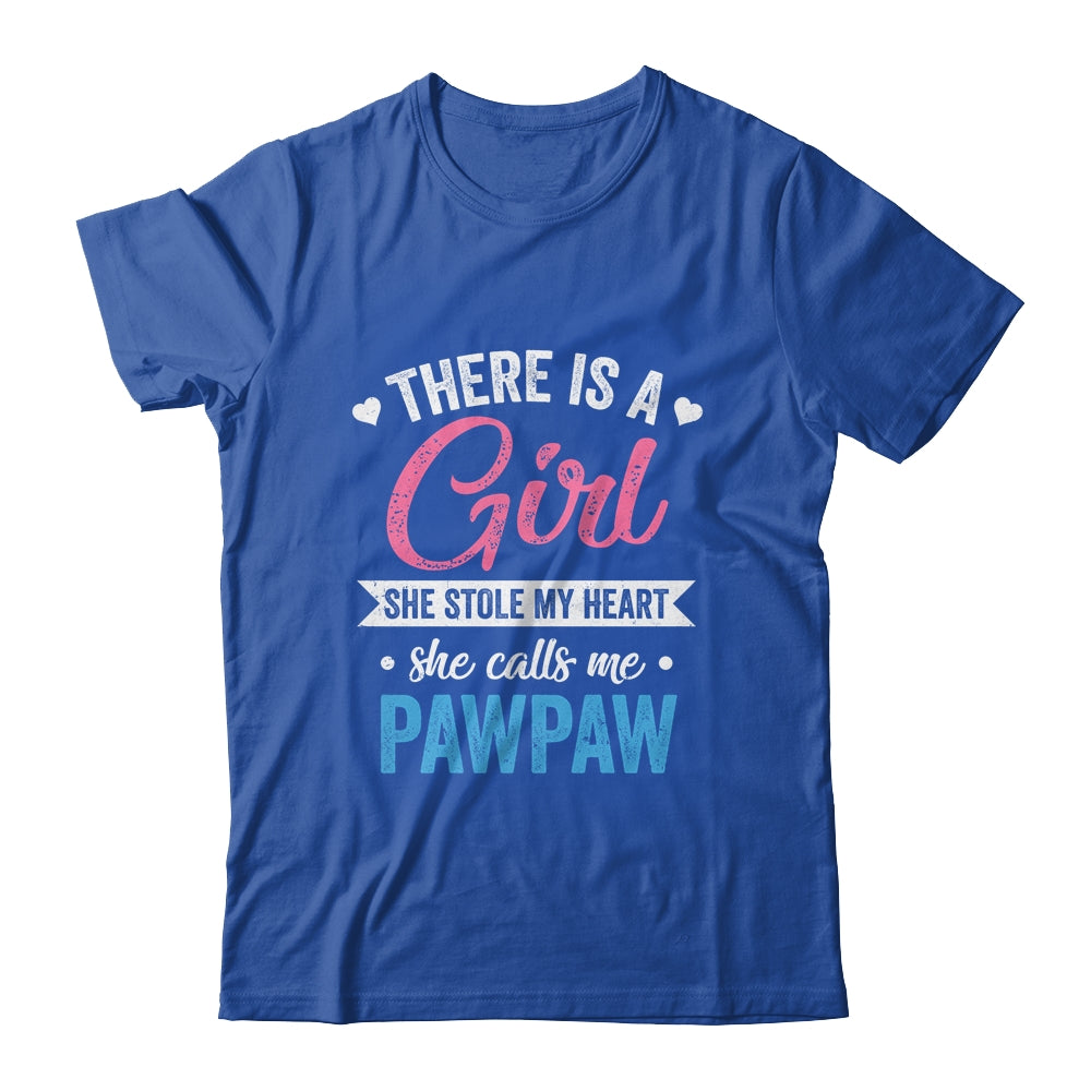 There Is A Girl She Calls Me Pawpaw Fathers Day Shirt & Hoodie | siriusteestore