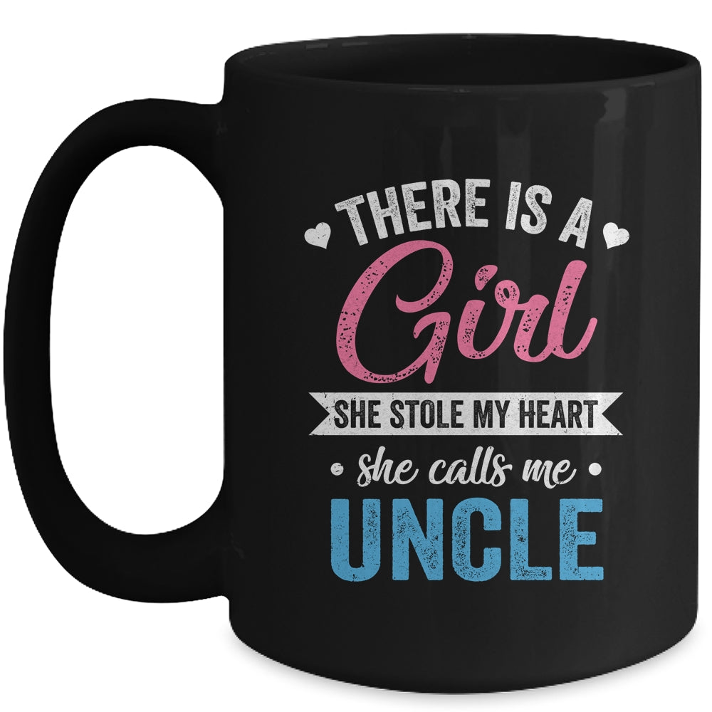 There Is A Girl She Calls Me Uncle Fathers Day Mug | siriusteestore