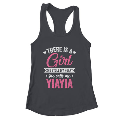 There Is A Girl She Calls Me Yiayia Mothers Day Shirt & Tank Top | siriusteestore