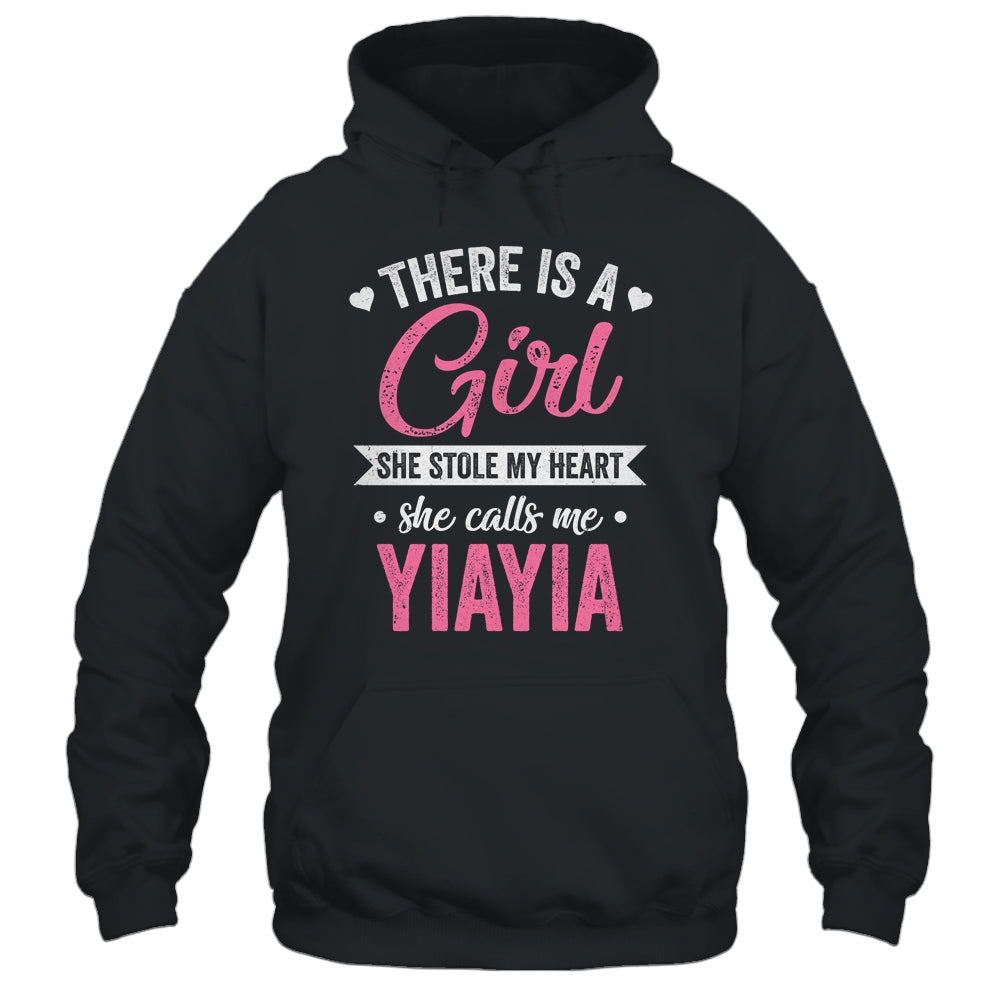 There Is A Girl She Calls Me Yiayia Mothers Day Shirt & Tank Top | siriusteestore