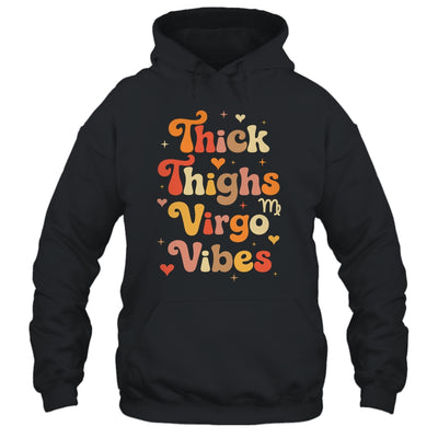 Thick Thighs Virgo Vibes Horoscope Melanin Black Women Shirt & Tank Top | siriusteestore