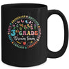 Third Grade Dream Team Back To School Teacher Flower Mug | siriusteestore