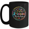 Third Grade Dream Team Back To School Teacher Flower Mug | siriusteestore