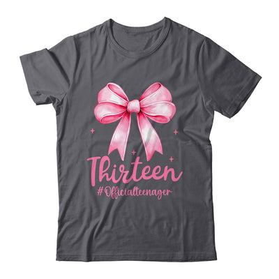 Thirteen Official Teenager Coquette 13th Birthday Girl Teen Shirt & Tank Top | siriusteestore