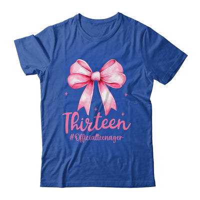 Thirteen Official Teenager Coquette 13th Birthday Girl Teen Shirt & Tank Top | siriusteestore