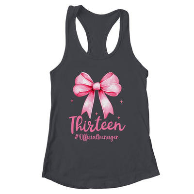 Thirteen Official Teenager Coquette 13th Birthday Girl Teen Shirt & Tank Top | siriusteestore