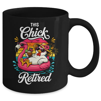 This Chick Is Retired Mom Wife Chicken Funny Retirement 2026 Mug | siriusteestore