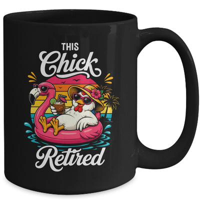 This Chick Is Retired Mom Wife Chicken Funny Retirement 2026 Mug | siriusteestore