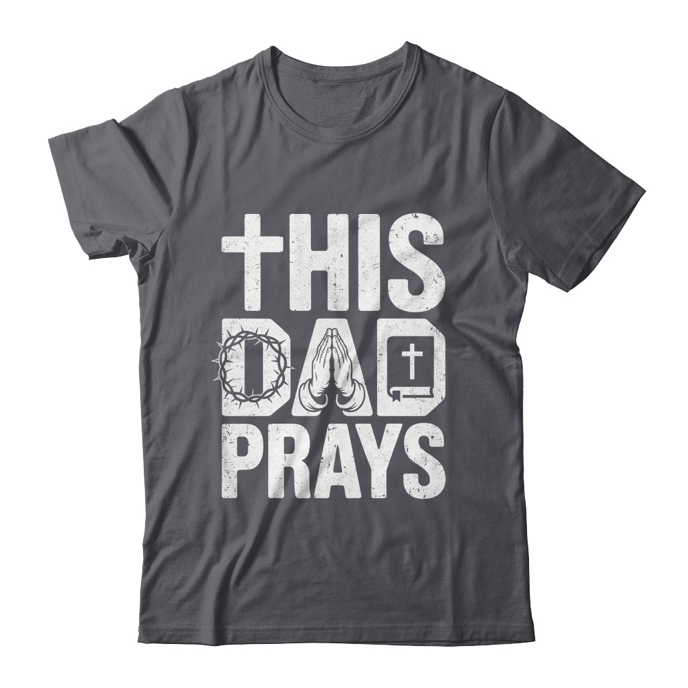 This Dad Pray Religious Vintage Father's Day Christian Daddy Shirt & Hoodie | siriusteestore