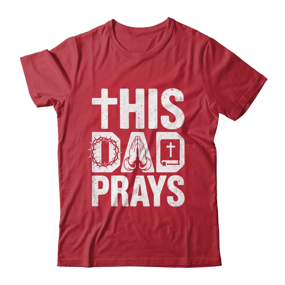 This Dad Pray Religious Vintage Father's Day Christian Daddy Shirt & Hoodie | siriusteestore