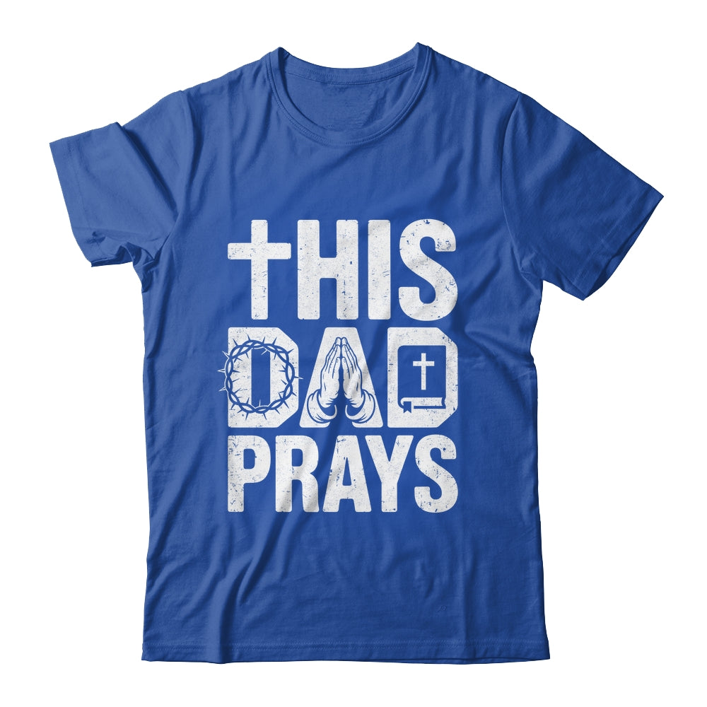 This Dad Pray Religious Vintage Father's Day Christian Daddy Shirt & Hoodie | siriusteestore