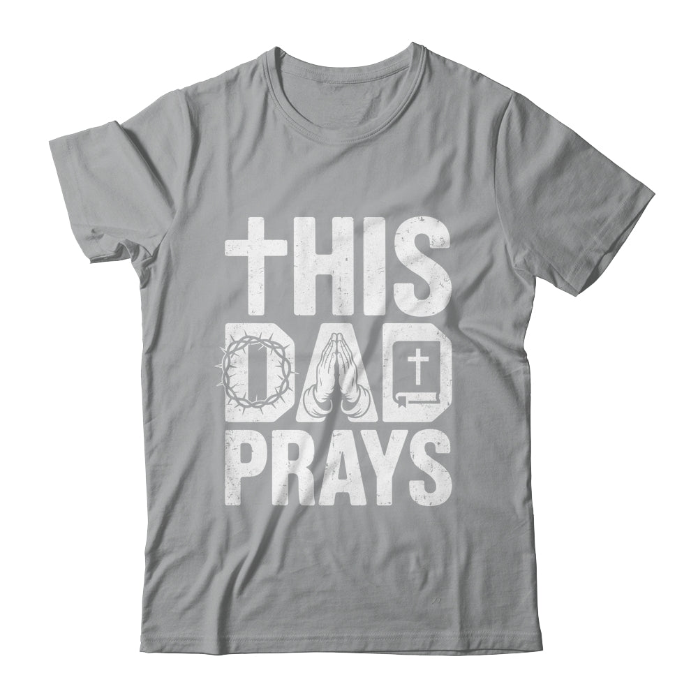 This Dad Pray Religious Vintage Father's Day Christian Daddy Shirt & Hoodie | siriusteestore