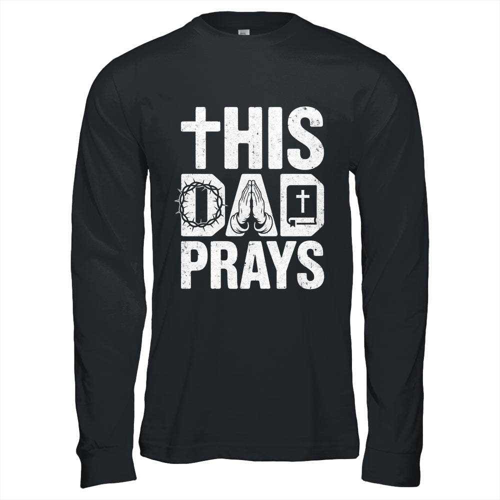 This Dad Pray Religious Vintage Father's Day Christian Daddy Shirt & Hoodie | siriusteestore