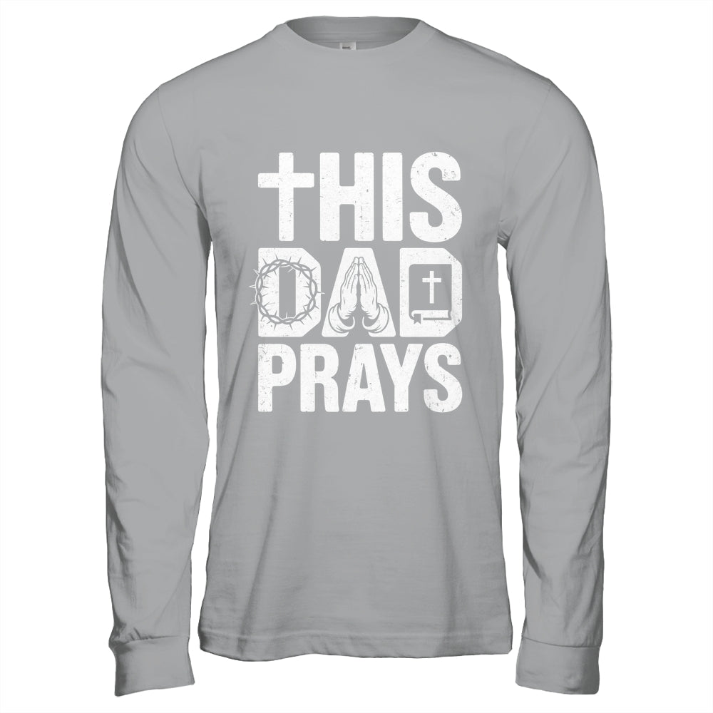 This Dad Pray Religious Vintage Father's Day Christian Daddy Shirt & Hoodie | siriusteestore