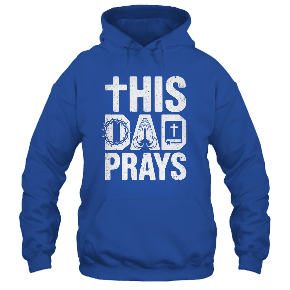 This Dad Pray Religious Vintage Father's Day Christian Daddy Shirt & Hoodie | siriusteestore