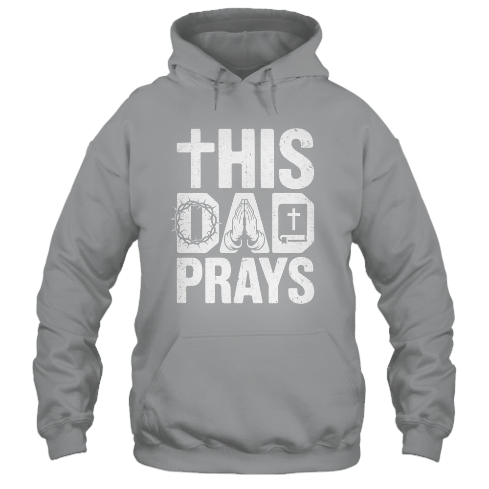 This Dad Pray Religious Vintage Father's Day Christian Daddy Shirt & Hoodie | siriusteestore