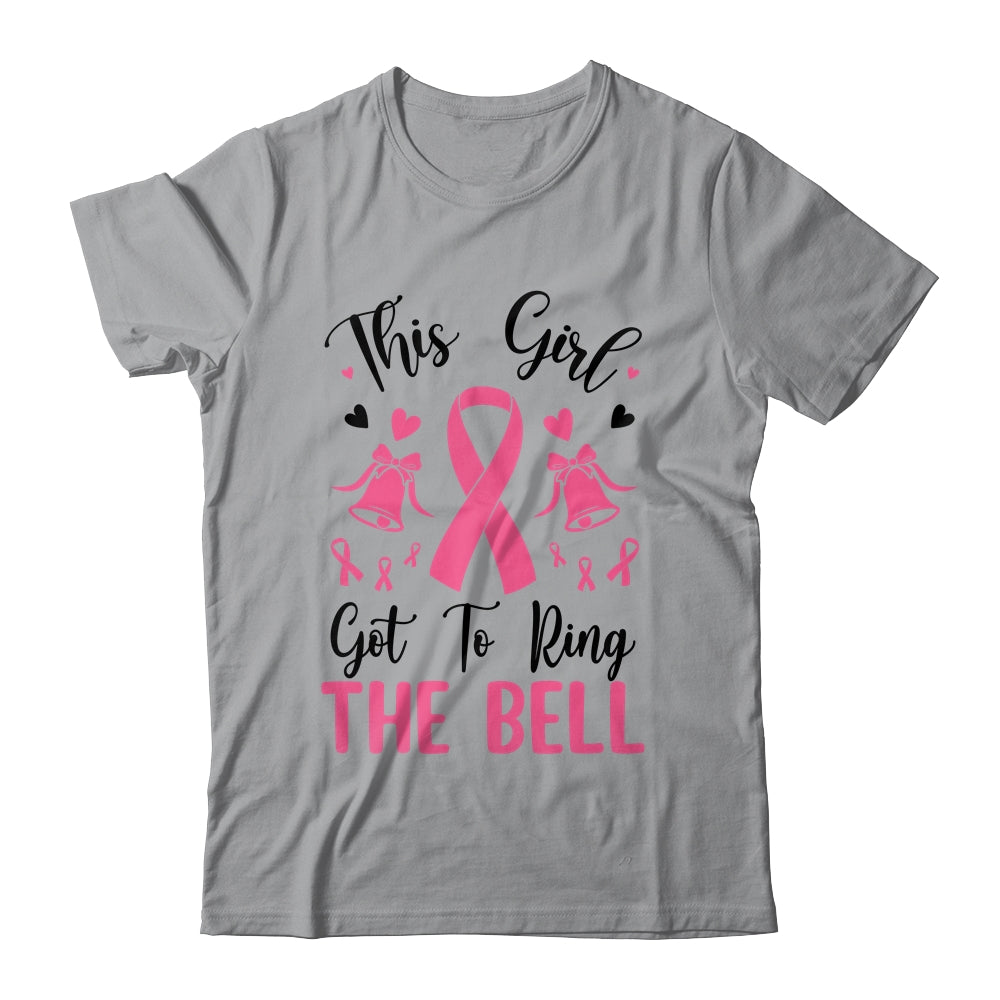 This Girl Got To Ring The Bell Breast Cancer Survivor Shirt & Hoodie | siriusteestore