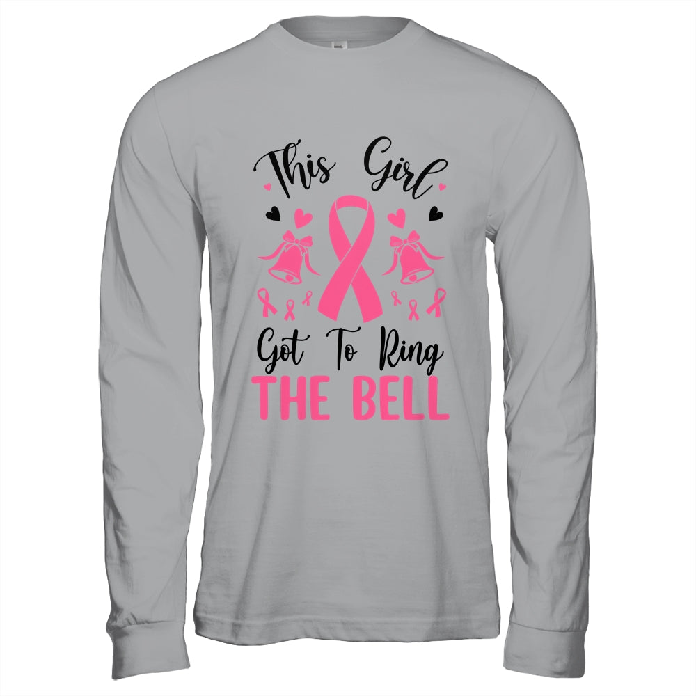 This Girl Got To Ring The Bell Breast Cancer Survivor Shirt & Hoodie | siriusteestore