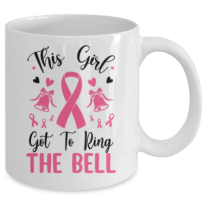 This Girl Got To Ring The Bell Breast Cancer Survivor Mug | siriusteestore