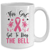 This Girl Got To Ring The Bell Breast Cancer Survivor Mug | siriusteestore