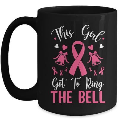 This Girl Got To Ring The Bell Chemo Grad Breast Cancer Mug | siriusteestore