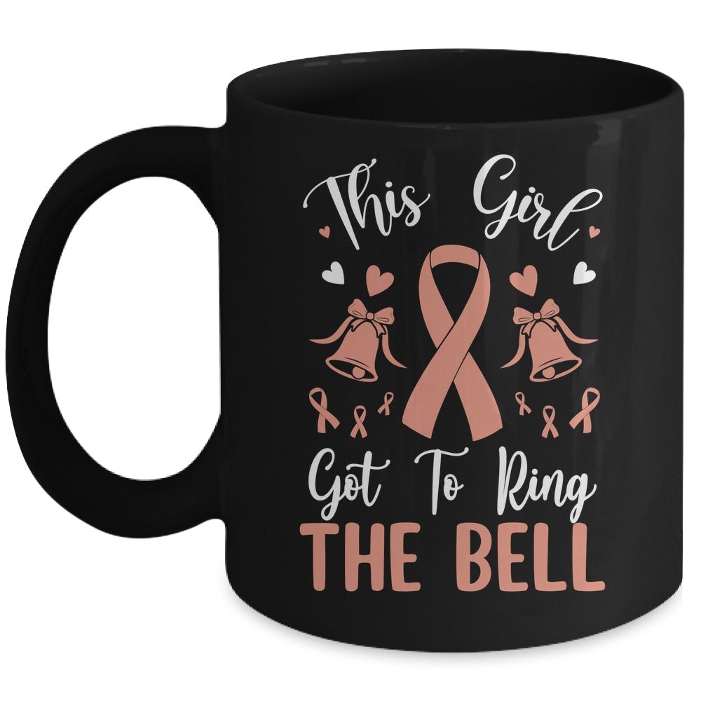 This Girl Got to Ring the Bell Chemo Grad Uterine Cancer Mug | siriusteestore