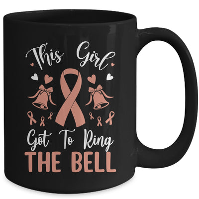 This Girl Got to Ring the Bell Chemo Grad Uterine Cancer Mug | siriusteestore