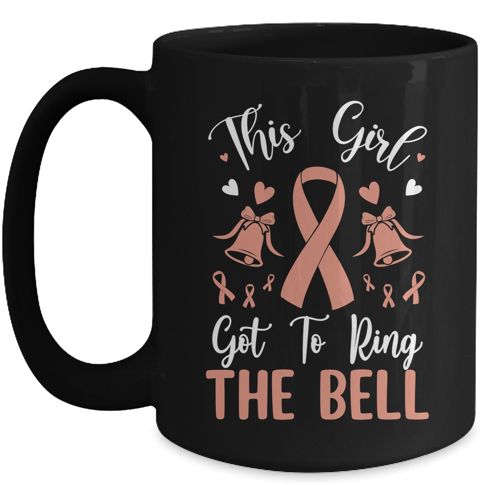 This Girl Got to Ring the Bell Chemo Grad Uterine Cancer Mug | siriusteestore