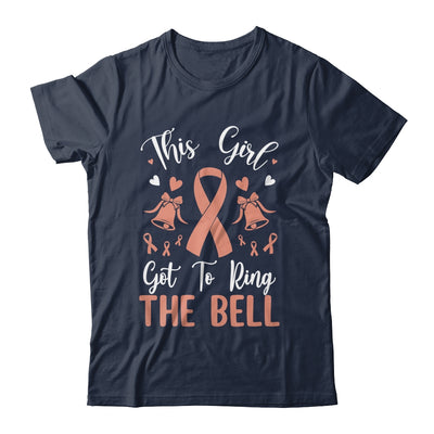 This Girl Got to Ring the Bell Chemo Grad Uterine Cancer Shirt & Hoodie | siriusteestore
