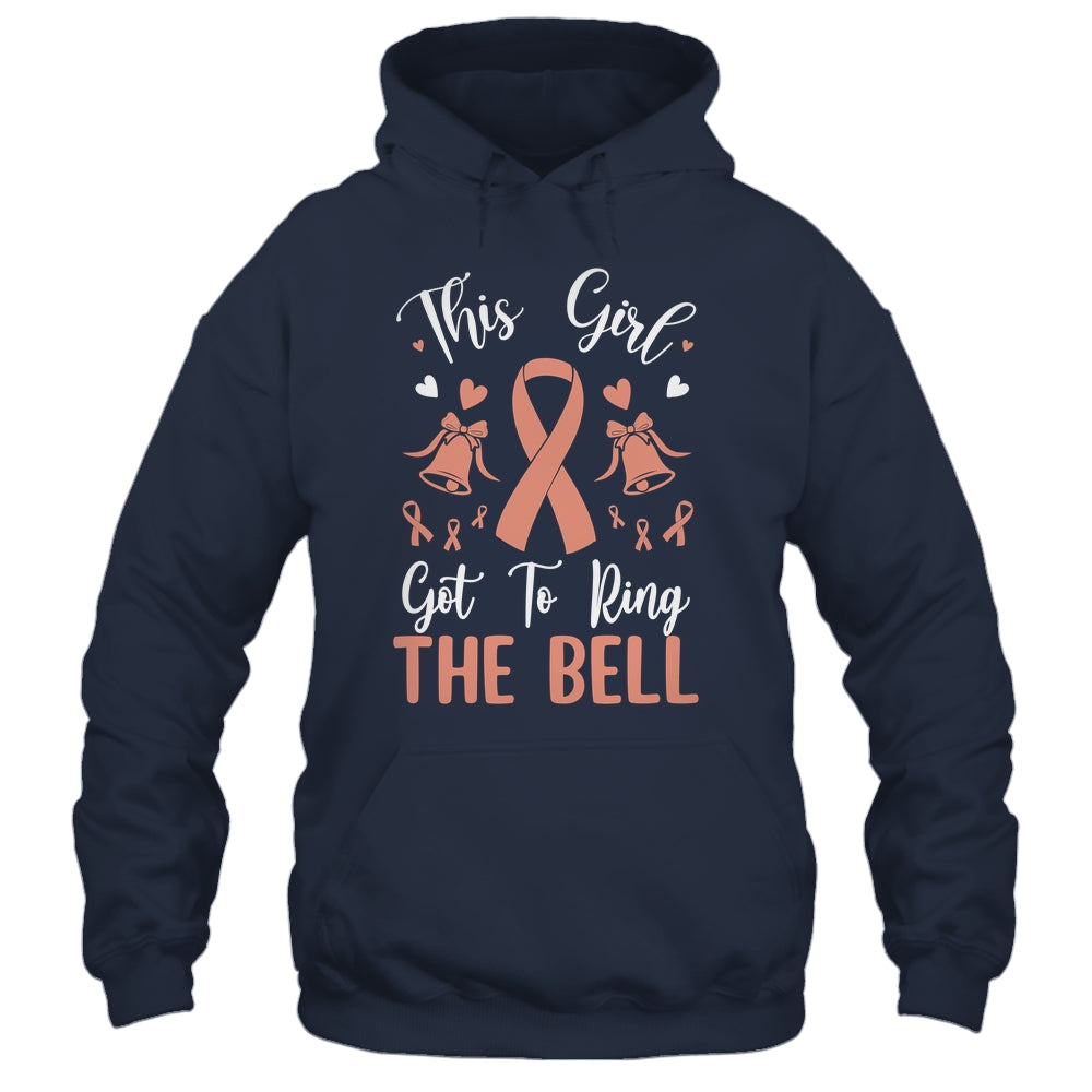 This Girl Got to Ring the Bell Chemo Grad Uterine Cancer Shirt & Hoodie | siriusteestore