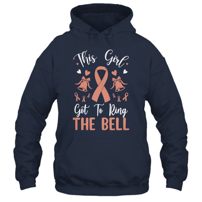 This Girl Got to Ring the Bell Chemo Grad Uterine Cancer Shirt & Hoodie | siriusteestore