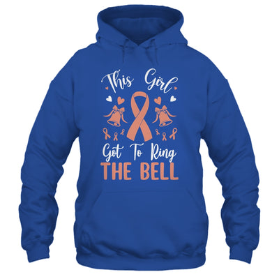 This Girl Got to Ring the Bell Chemo Grad Uterine Cancer Shirt & Hoodie | siriusteestore