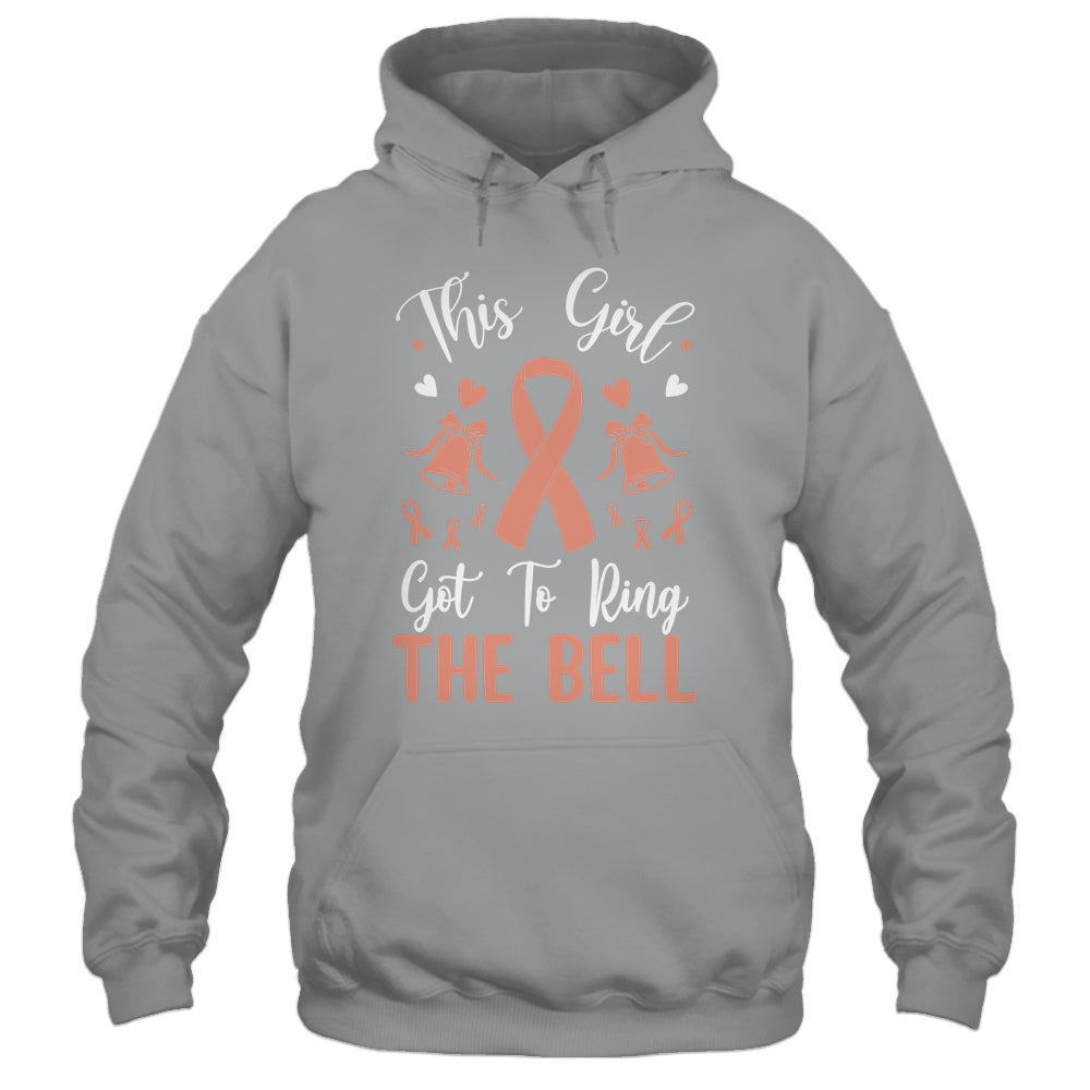 This Girl Got to Ring the Bell Chemo Grad Uterine Cancer Shirt & Hoodie | siriusteestore