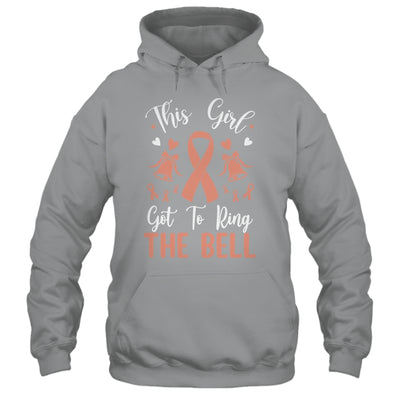 This Girl Got to Ring the Bell Chemo Grad Uterine Cancer Shirt & Hoodie | siriusteestore