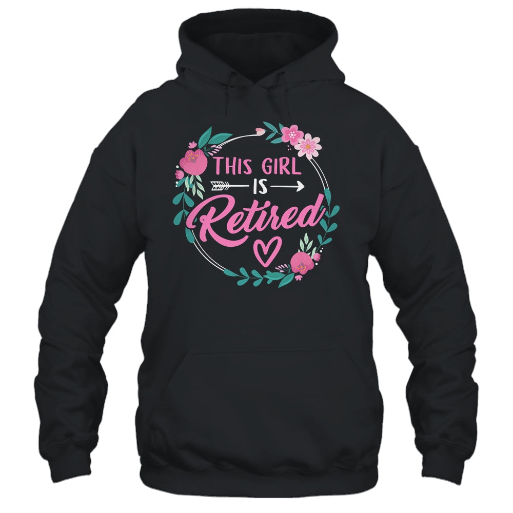 This Girl Is Retired Funny Retirement Mom Women Grandma Shirt & Tank Top | siriusteestore