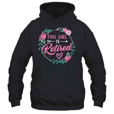 This Girl Is Retired Funny Retirement Mom Women Grandma Shirt & Tank Top | siriusteestore