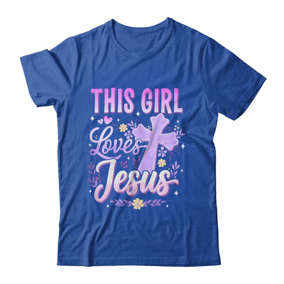 This Girl Loves Jesus Cute Christian Girl God Religious Shirt & Hoodie | siriusteestore