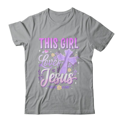 This Girl Loves Jesus Cute Christian Girl God Religious Shirt & Hoodie | siriusteestore