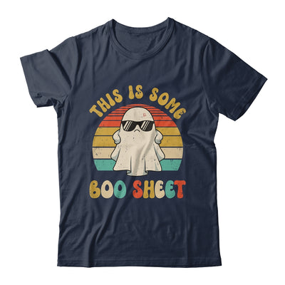 This Is Boo Sheet Halloween Ghost Costume Retro Groovy Shirt & Hoodie | siriusteestore