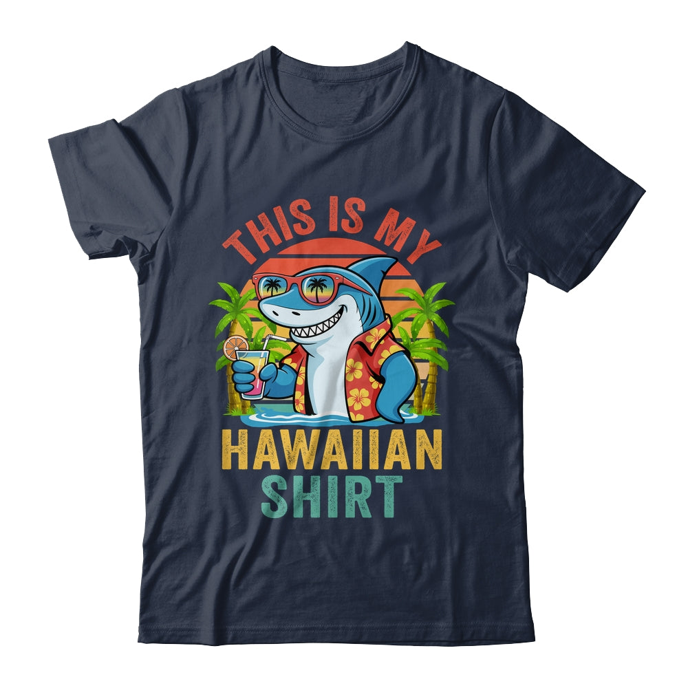 This Is My Hawaiian Shirt Tropical Luau Shark Costume Hawaii Shirt & Hoodie | siriusteestore