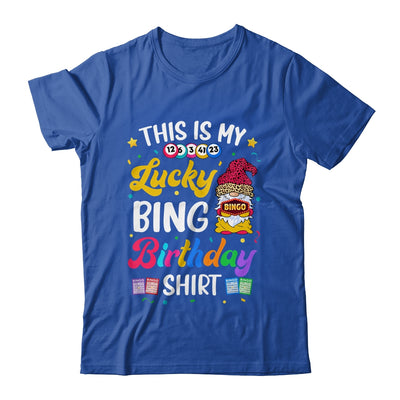 This Is My Lucky Bingo Birthday Funny Bingo Gnome Shirt & Tank Top | siriusteestore