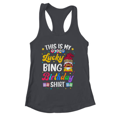 This Is My Lucky Bingo Birthday Funny Bingo Gnome Shirt & Tank Top | siriusteestore