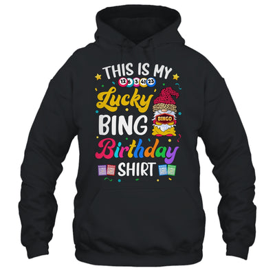 This Is My Lucky Bingo Birthday Funny Bingo Gnome Shirt & Tank Top | siriusteestore