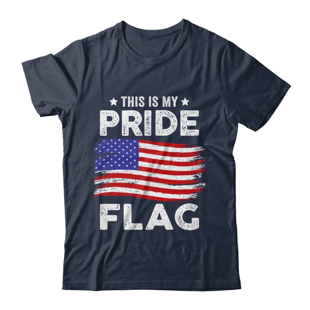 This Is My Pride Flag USA American 4th Of July Patriotic Shirt & Tank Top | siriusteestore