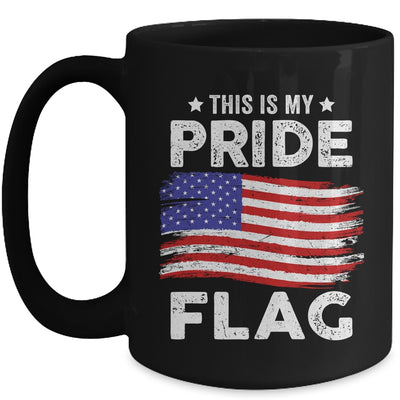 This Is My Pride Flag USA American 4th Of July Patriotic Mug | siriusteestore