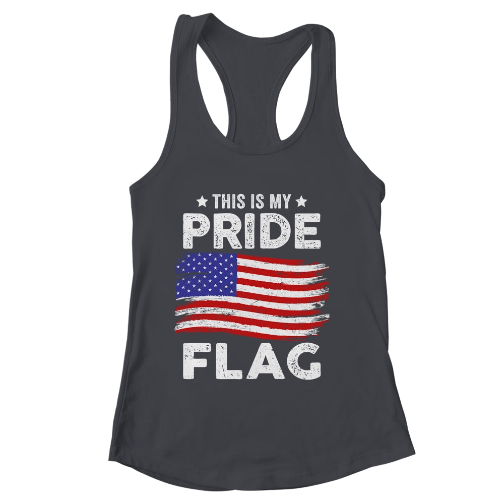 This Is My Pride Flag USA American 4th Of July Patriotic Shirt & Tank Top | siriusteestore