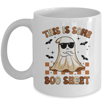 This Is Some Boo Sheet Halloween Ghost Funny Gifts Men Women Mug | siriusteestore