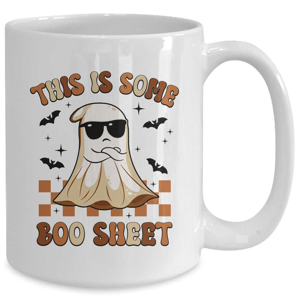 This Is Some Boo Sheet Halloween Ghost Funny Gifts Men Women Mug | siriusteestore