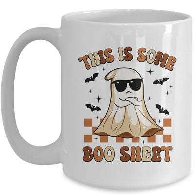 This Is Some Boo Sheet Halloween Ghost Funny Gifts Men Women Mug | siriusteestore